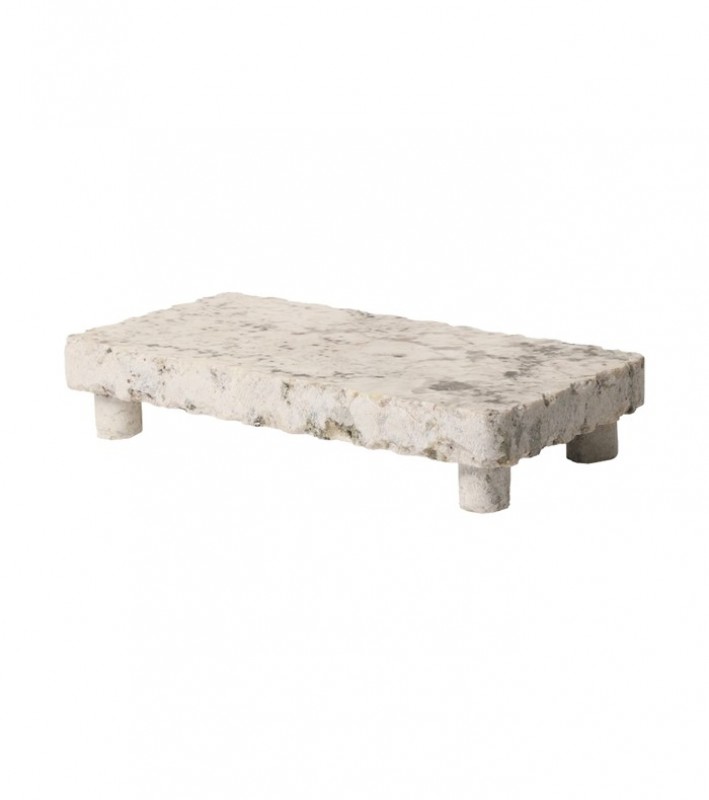 CUTTING BOARD B MARBLE WHITE